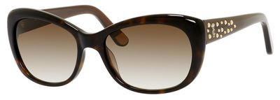 Juicy Couture Ju 556/S Sunglasses, 0086(Y6) Dark Havana