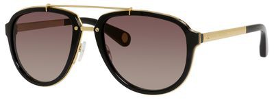 Marc Jacobs Marc Jacobs 515/S Sunglasses, 00OT(PB) Yellow Gold / Black