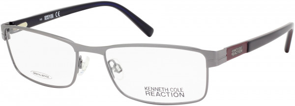 Kenneth Cole Reaction KC0752 Eyeglasses, 008 - Shiny Gunmetal