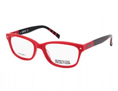 Kenneth Cole Reaction KC-0753 Eyeglasses, 066 - Shiny Red