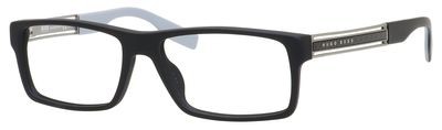 HUGO BOSS Black Boss 0566 Eyeglasses, 0FPH(00) Matte Black Ruthenium