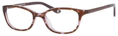 Liz Claiborne Liz Claiborne 422 Eyeglasses, 0EUP(00) Dark Havana / Violet