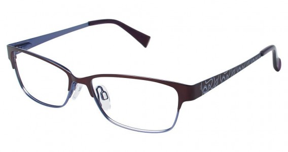 Crush CT09 Eyeglasses, brown/purple (60)
