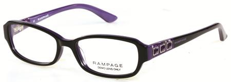 Rampage RA-0185 (R 185) Eyeglasses, B84 (BLK) - Black