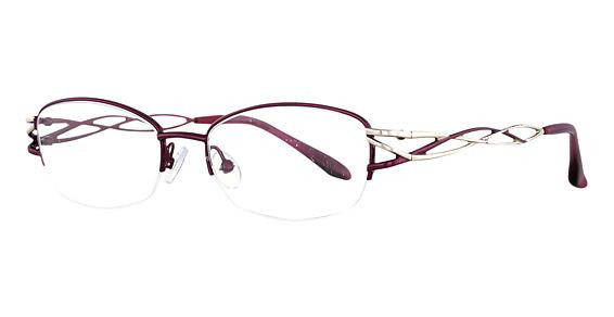 Avalon 5031 Eyeglasses, Wine/Gold