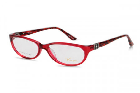 Alpha Viana V1020 Eyeglasses, L.Red Acetate