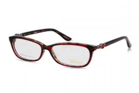 Alpha Viana V1019 Eyeglasses, D. Red Acetate