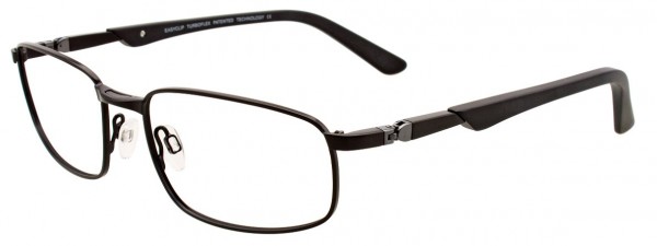 EasyClip EC316 Eyeglasses, SATIN BLACK