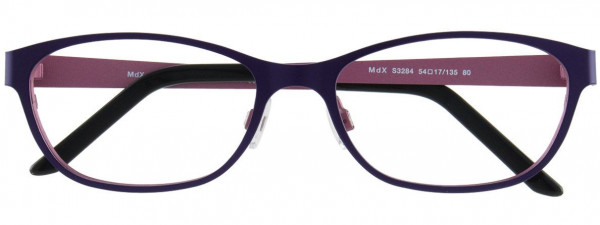 MDX S3284 Eyeglasses, 080 - Satin Dark Plum