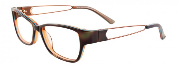 Takumi TK925 Eyeglasses, BROWN AND OLIVE