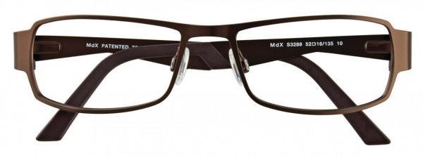 MDX S3289 Eyeglasses, 010 - Satin Dark Brown