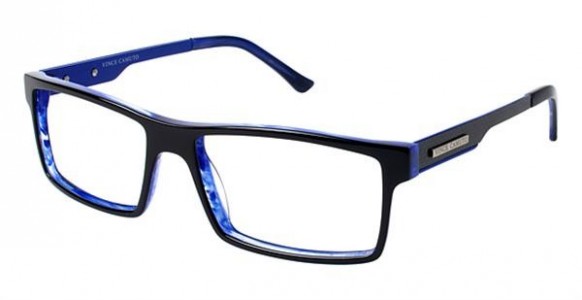 Vince Camuto VG126 Eyeglasses, OXBL BLACK/BLUE