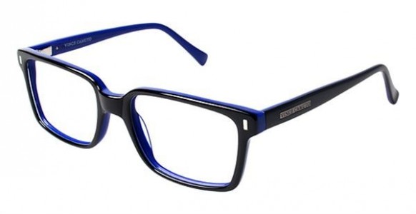 Vince Camuto VG103 Eyeglasses, OXBL BLACK/ROYALBLUE