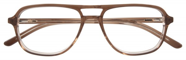 ClearVision BILL Eyeglasses, Walnut Fade