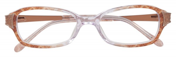 Jessica McClintock JMC 042 Eyeglasses, Brown Mix
