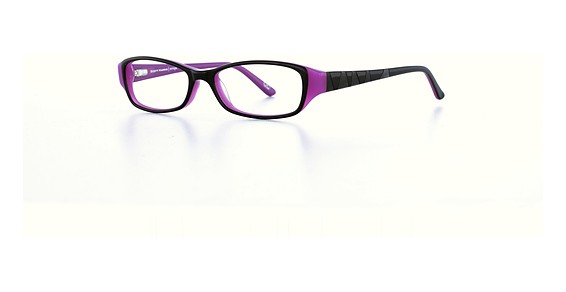 Scott Harris Scott Harris 306 Eyeglasses, 3 Black/Orchid