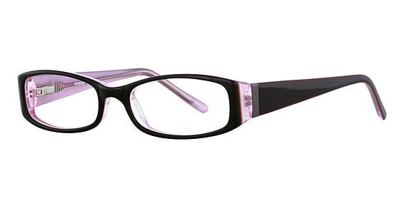Seventeen 5386 Eyeglasses, Black/Rose