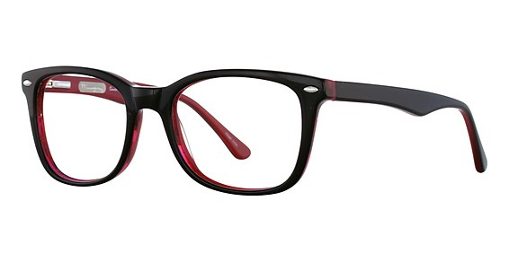 Ernest Hemingway 4658 Eyeglasses, Black / Red