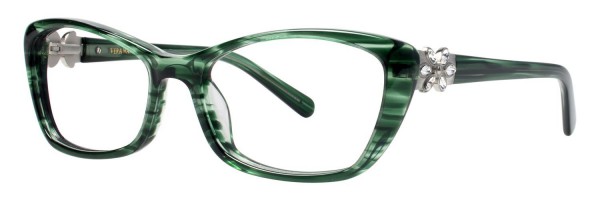 Vera Wang CHATOYANT Eyeglasses, Emerald