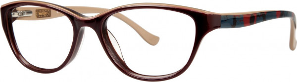 Kensie Gorgeous Eyeglasses, Burgundy