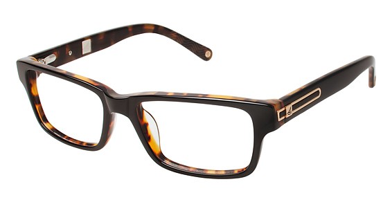 Sperry Top-Sider Block Island Eyeglasses, C01 Black/Tortoise