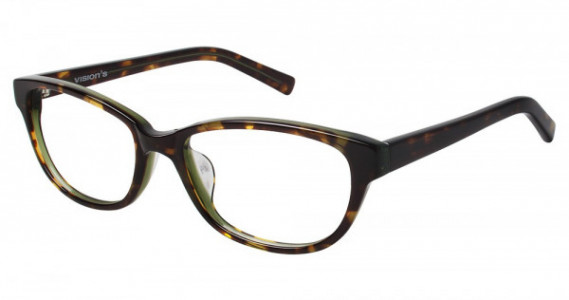 Vision's Vision's 211A Eyeglasses, C02 Olive Tortoise