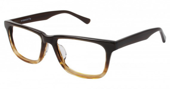 Vision's Vision's 208A Eyeglasses, Brown Fade