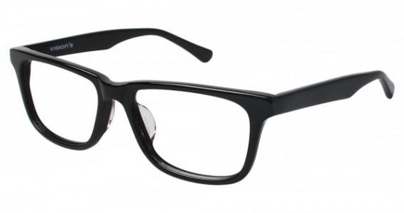 Vision's Vision's 208A Eyeglasses, C01 Black