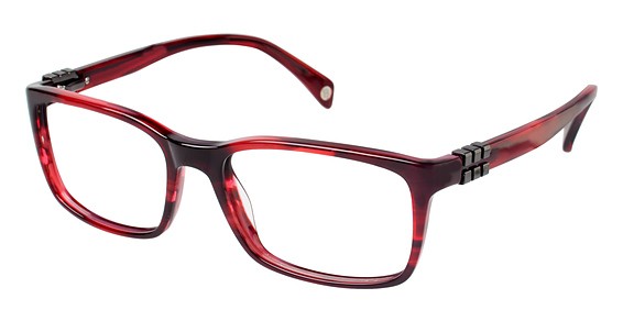 Balmain 3029 Eyeglasses, C03 Red Horn