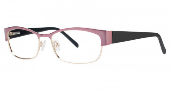 Genevieve COMMIT Eyeglasses, Mauve/Gold