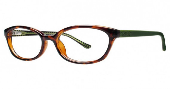 Genevieve Languish Eyeglasses, tortoise/olive