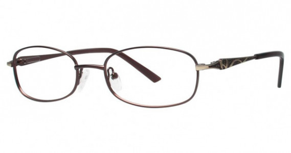 Genevieve Kindred Eyeglasses, brown/gold