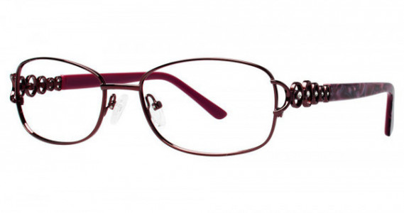 Modern Art A357 Eyeglasses, Burgundy