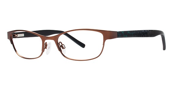 Fashiontabulous 10x235 Eyeglasses, Matte Brown