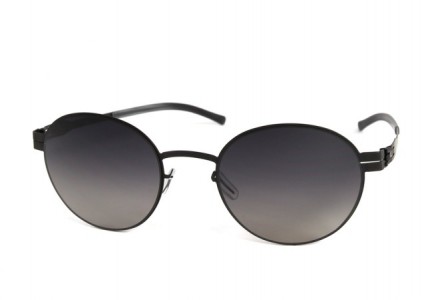 ic! berlin Claude Sunglasses, Black / Black to Grey Polarized