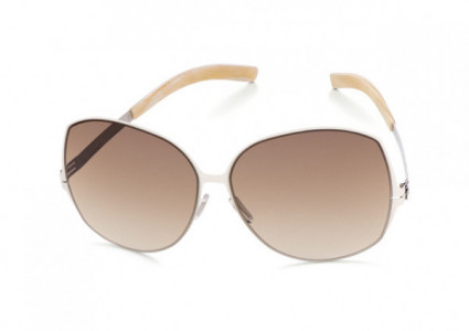 ic! berlin Lundi Sunglasses, Off-White