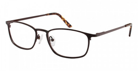 Van Heusen S338 Eyeglasses, Brown
