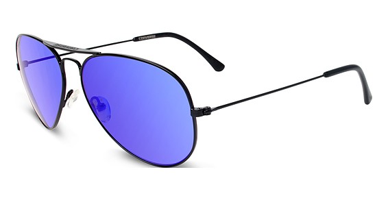 Converse B006 Sunglasses, Black Mirror
