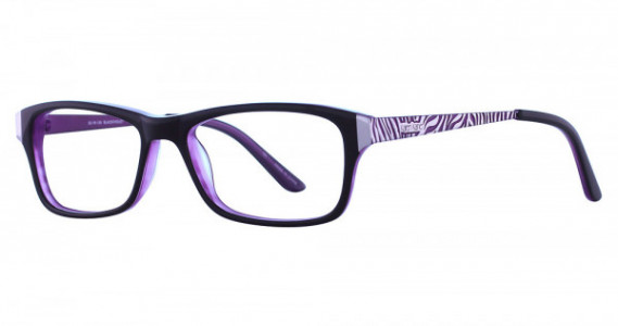 Karen Kane Kiwi Eyeglasses, Black/Violet