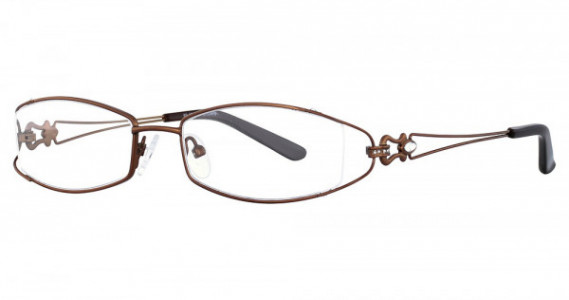 Bulova Gold Coast Eyeglasses, Brown