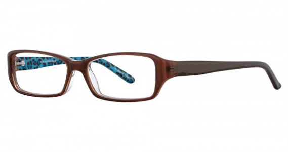 B.U.M. Equipment Stylized Eyeglasses, Brown/Blue