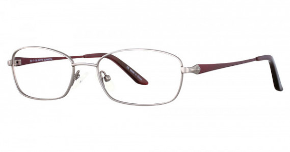 Bulova Vittoria Eyeglasses, Matte Gold