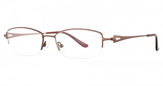Bulova San Simone Eyeglasses, Brown