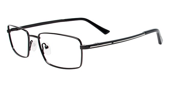 Durango Series TC864 Eyeglasses, C-2 Black