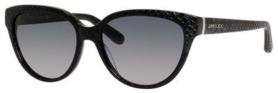 Jimmy Choo Safilo Odette/S Sunglasses, 06UI(HD) Black