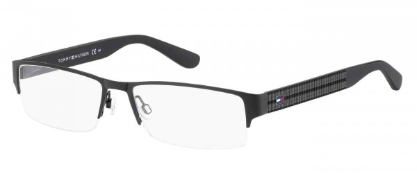 Tommy Hilfiger TH 1236 Eyeglasses, 094X MATTE BLACK
