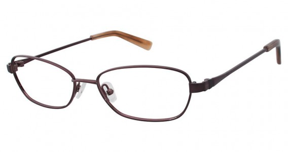 Geoffrey Beene G210 Eyeglasses, Brown (BRN)