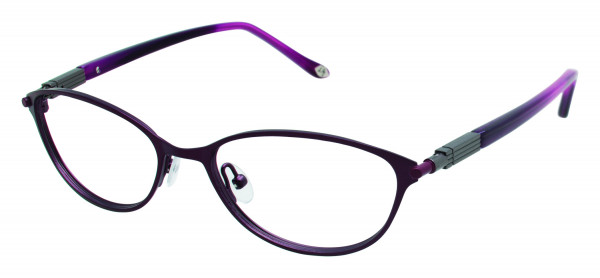 Lulu Guinness L757 Eyeglasses, Raspberry (RAS)