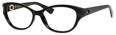 Christian Dior Cd 3281 Eyeglasses, 09OK(00) Shiny Matte Black