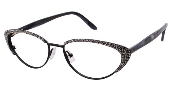 Tura TE229 Eyeglasses, Black (BLK)